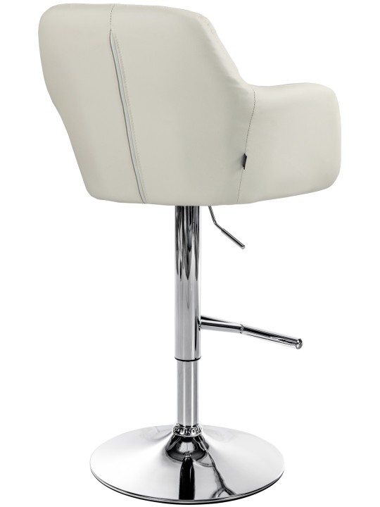 Baarijakkara Natoma keinonahka kromi, kermanvärinen