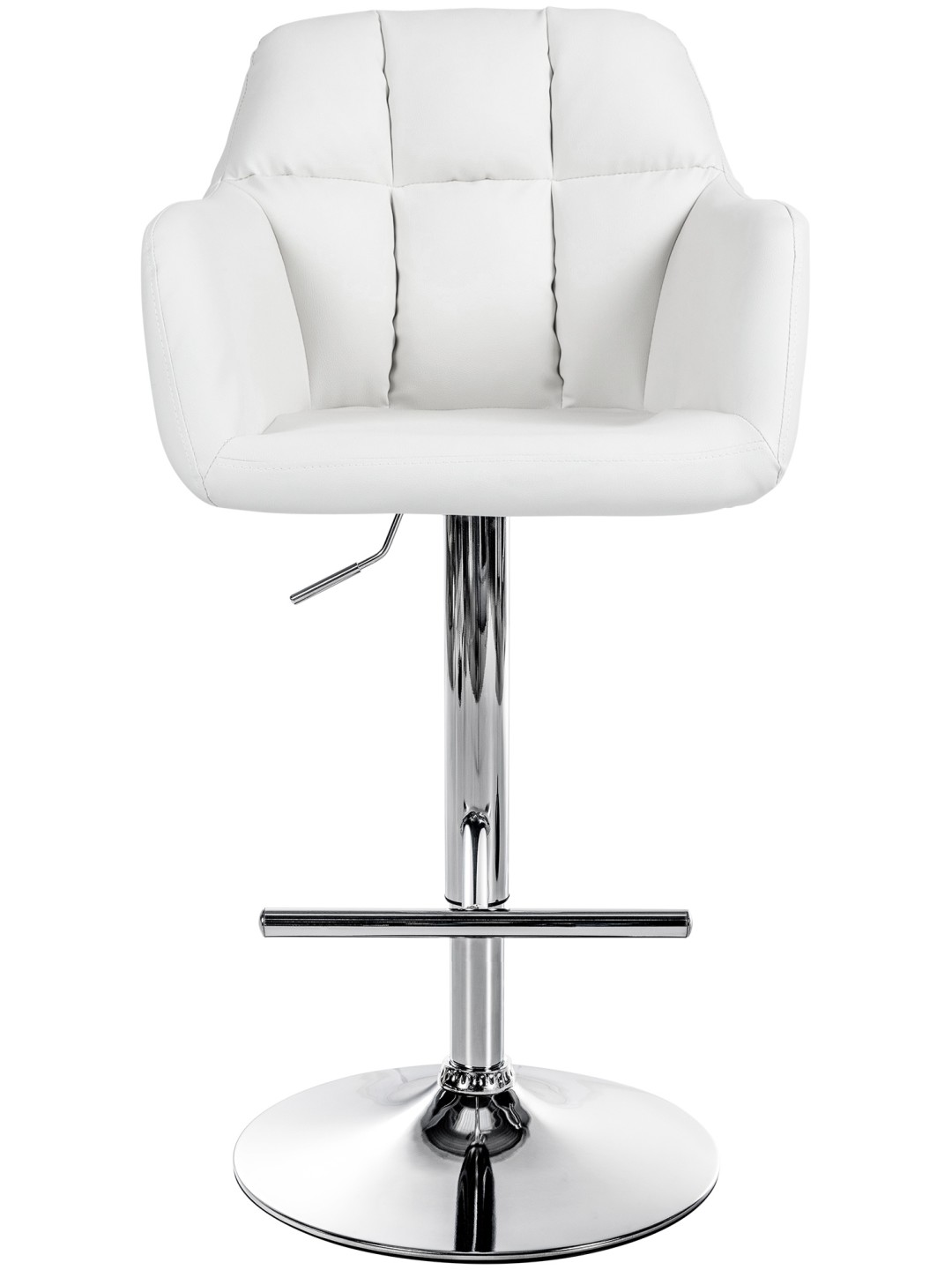 Baarijakkara Natoma keinonahka kromi, valkoinen