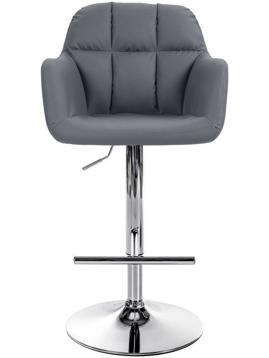 Baarijakkara Natoma keinonahka kromi, harmaa