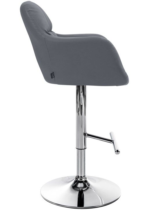 Baarijakkara Natoma keinonahka kromi, harmaa