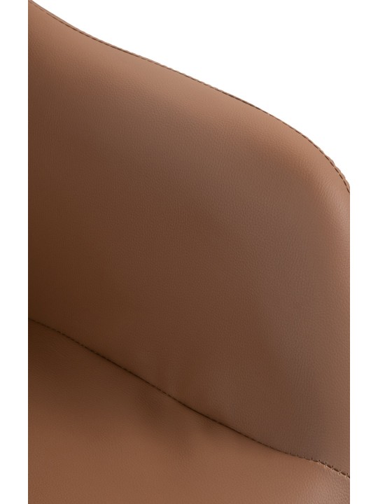 Baarijakkara Natoma keinonahka kromi, vaaleanruskea