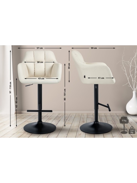 Baarijakkara Natoma keinonahka, kermanvärinen