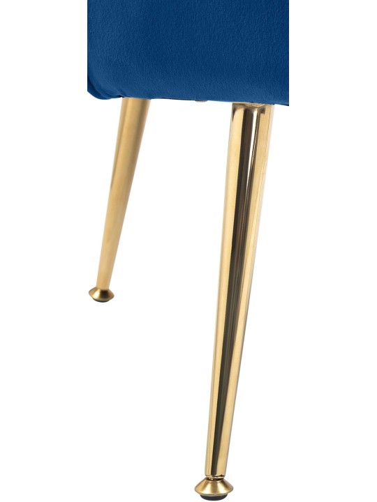 Tuoli Rosita samettia, sininen Tuoli Rosita samettia, sininen