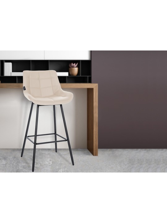 Baarijakkara Weston keinonahka, kermanvärinen