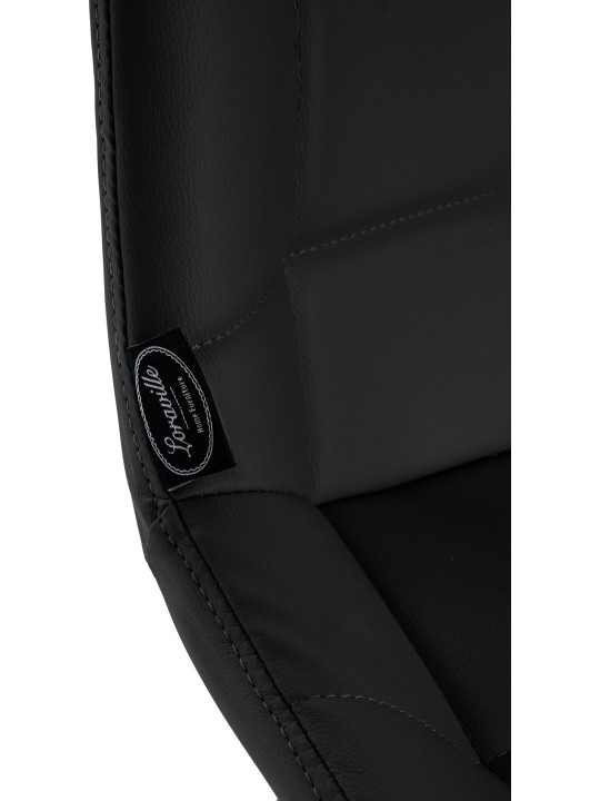 Baarijakkara Weston keinonahka, musta