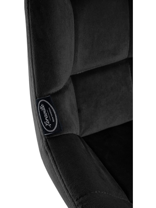 Baarijakkara Weston Velvet, musta