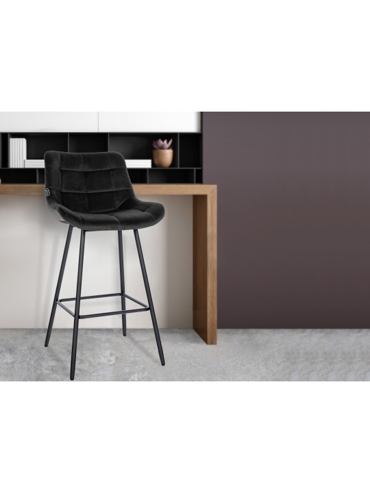 Baarijakkara Weston Velvet, musta