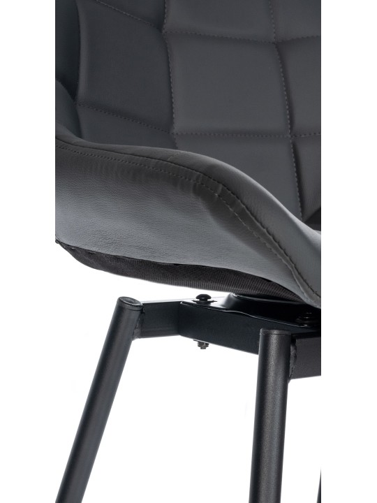 Weston Swivel baarijakkara keinonahka, harmaa