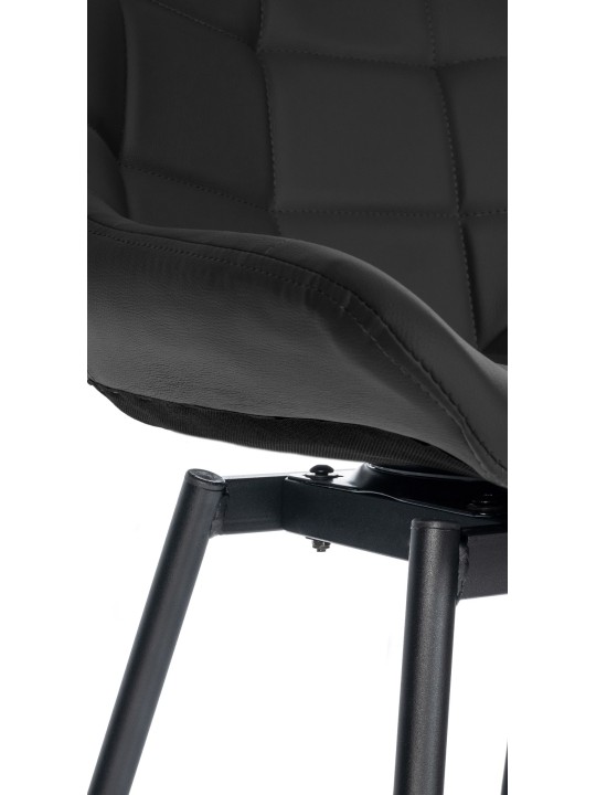 Weston Swivel baarijakkara keinonahka, musta