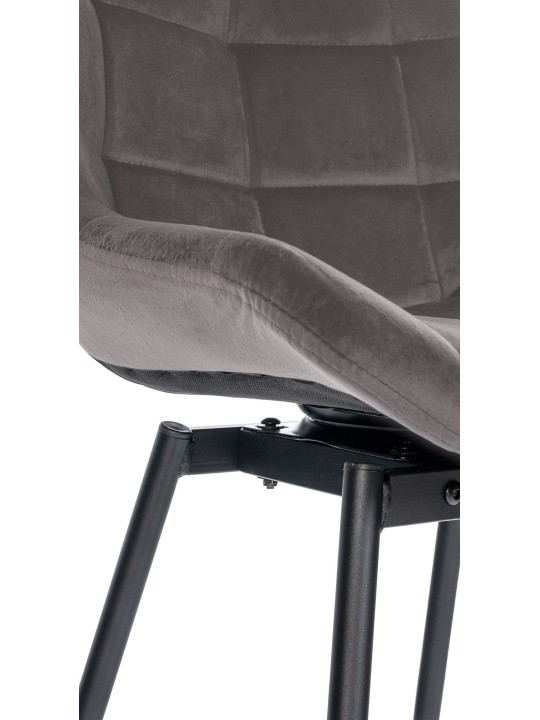 Weston Swivel Baarijakkara Velvet, harmaa