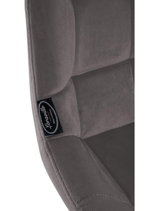 Weston Swivel Baarijakkara Velvet, harmaa