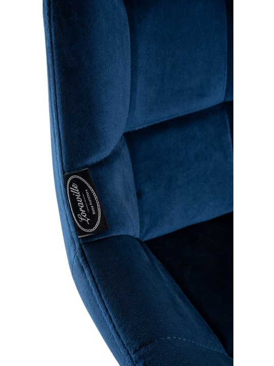 Weston Swivel Baarijakkara Velvet, sininen