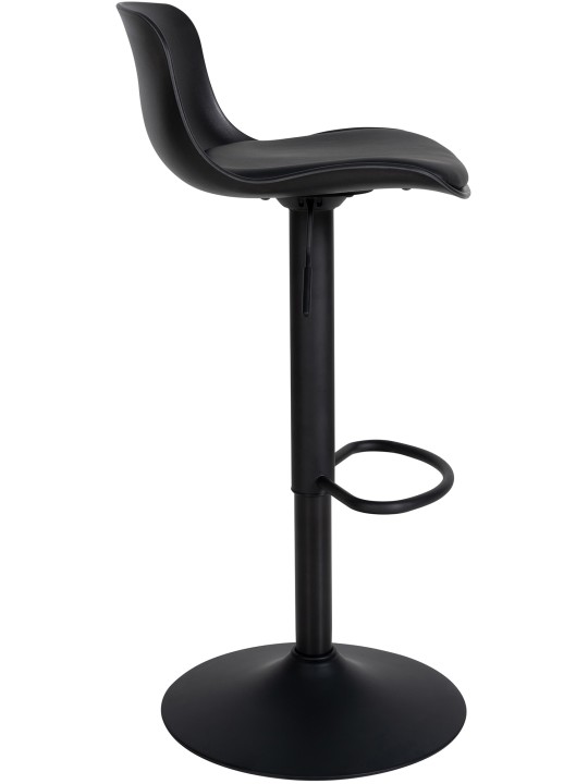 4 baarituolisarja Almada keinonahkaa, musta