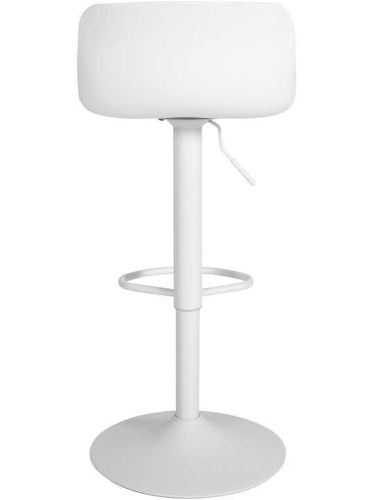 4 baarituolisarja Almada keinonahkaa, valkoinen