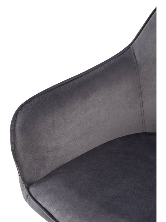 2 ruokapöydän tuolin setti Boise velvet, tummanharmaa