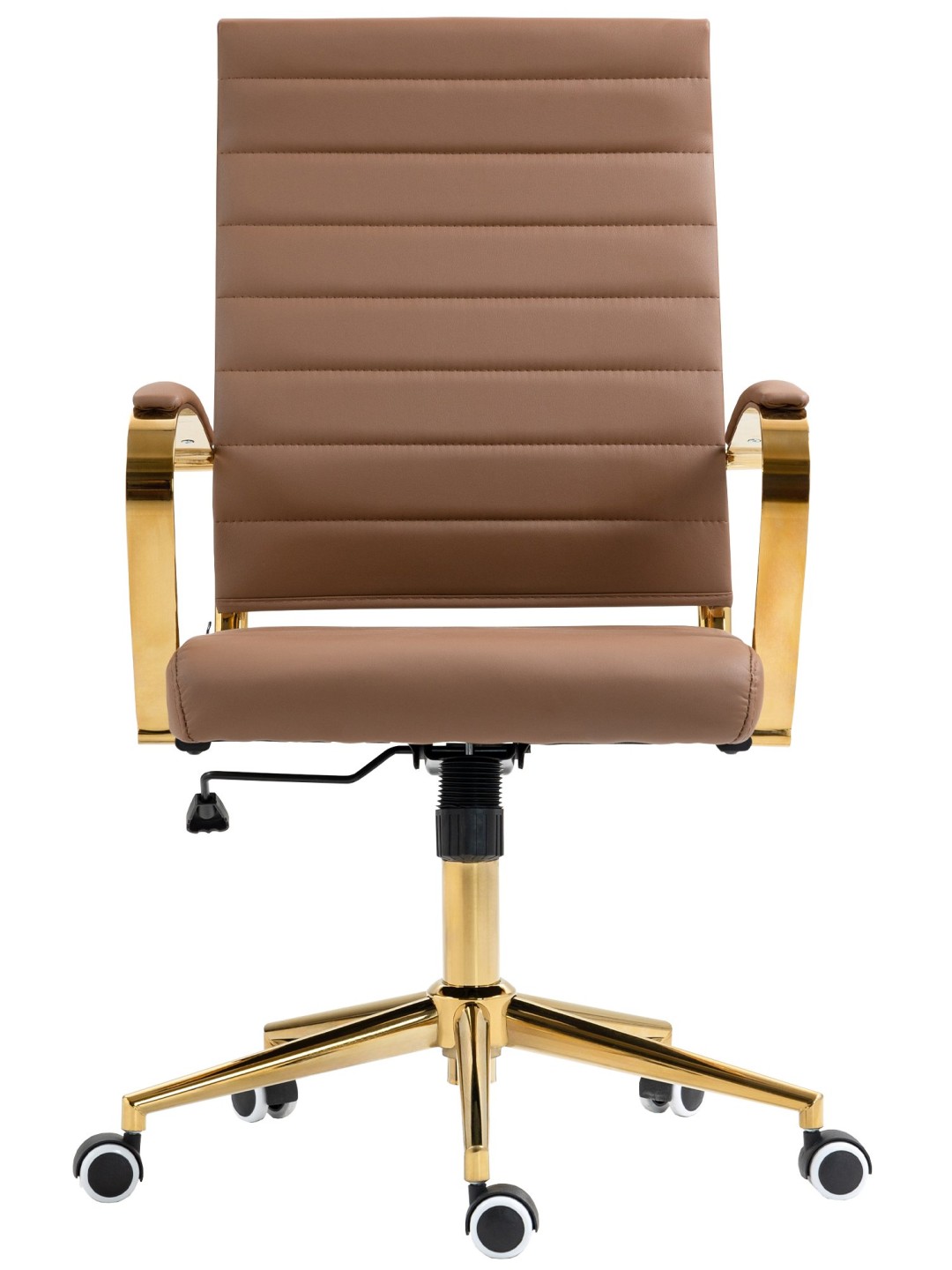 Havana keinonahkainen työtuoli, vaaleanruskea