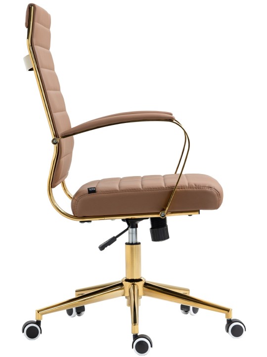 Havana keinonahkainen työtuoli, vaaleanruskea