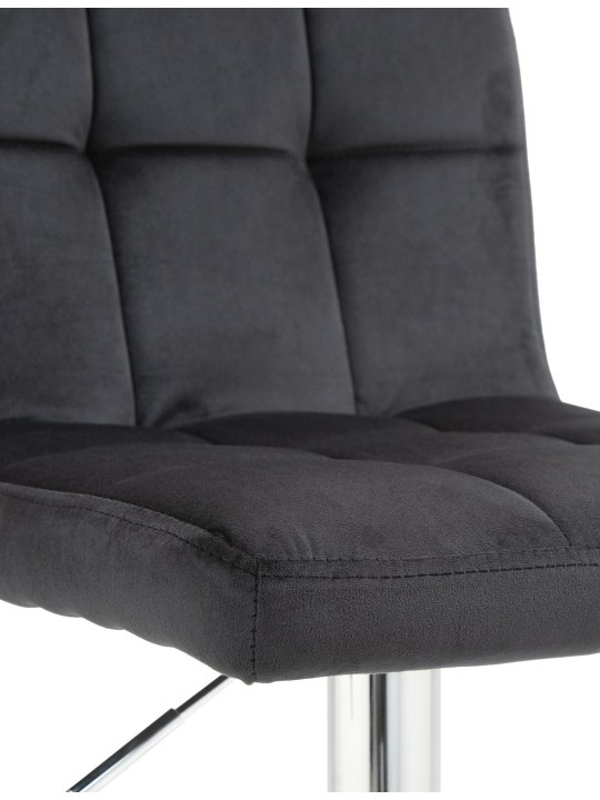 Baarijakkara Peru samettikromi, musta