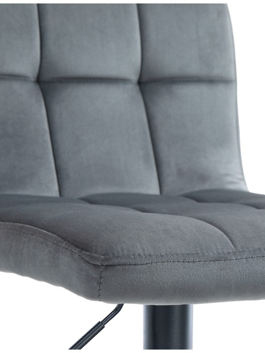 Baarijakkara Peru samettia, tummanharmaa