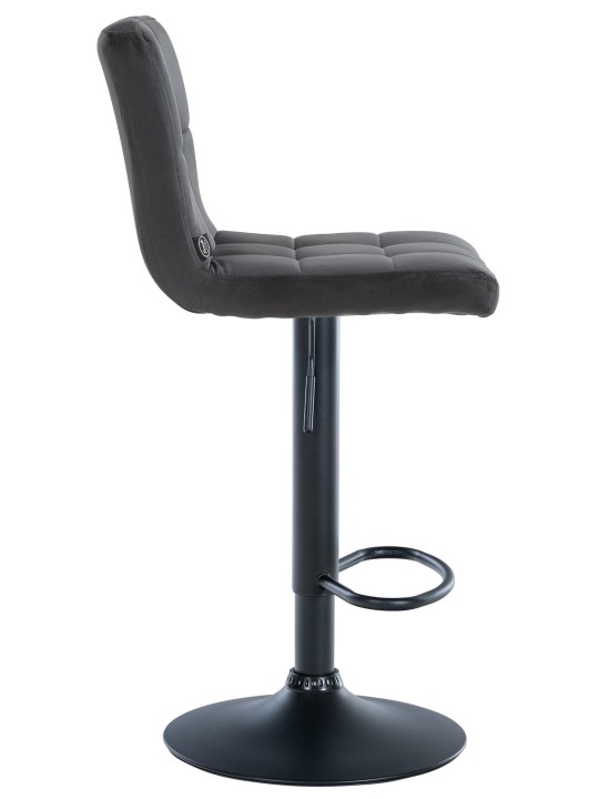 Baarijakkara Peru samettia, musta