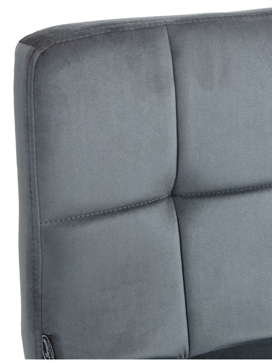 2 baarijakkaran sarja Peru velvet, tummanharmaa