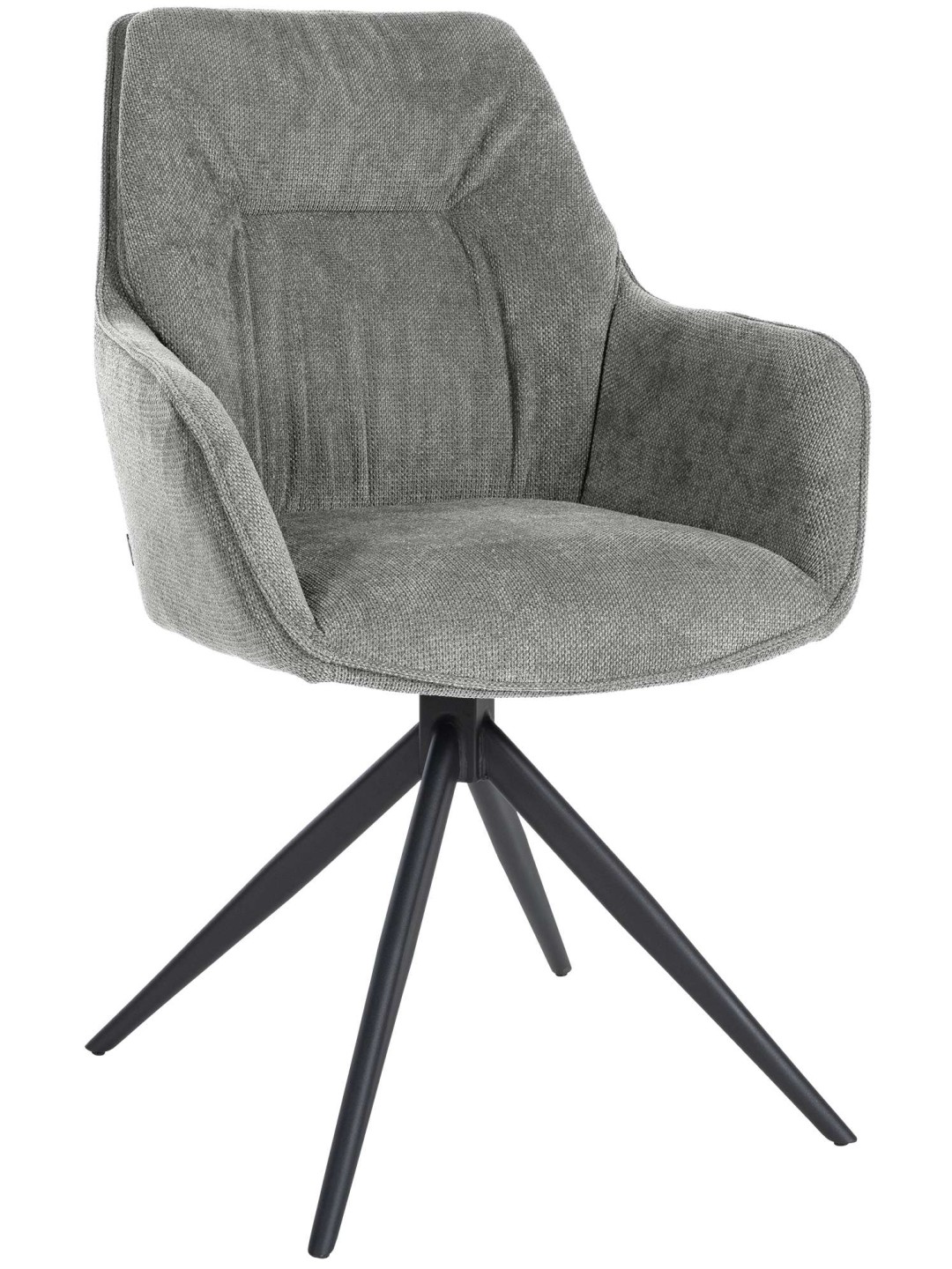 Jules kangas ruokapöydän tuoli, harmaa