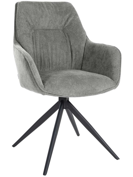 Jules kangas ruokapöydän tuoli, harmaa