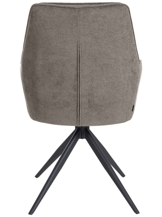 Jules kangas ruokapöydän tuoli, tummanharmaa