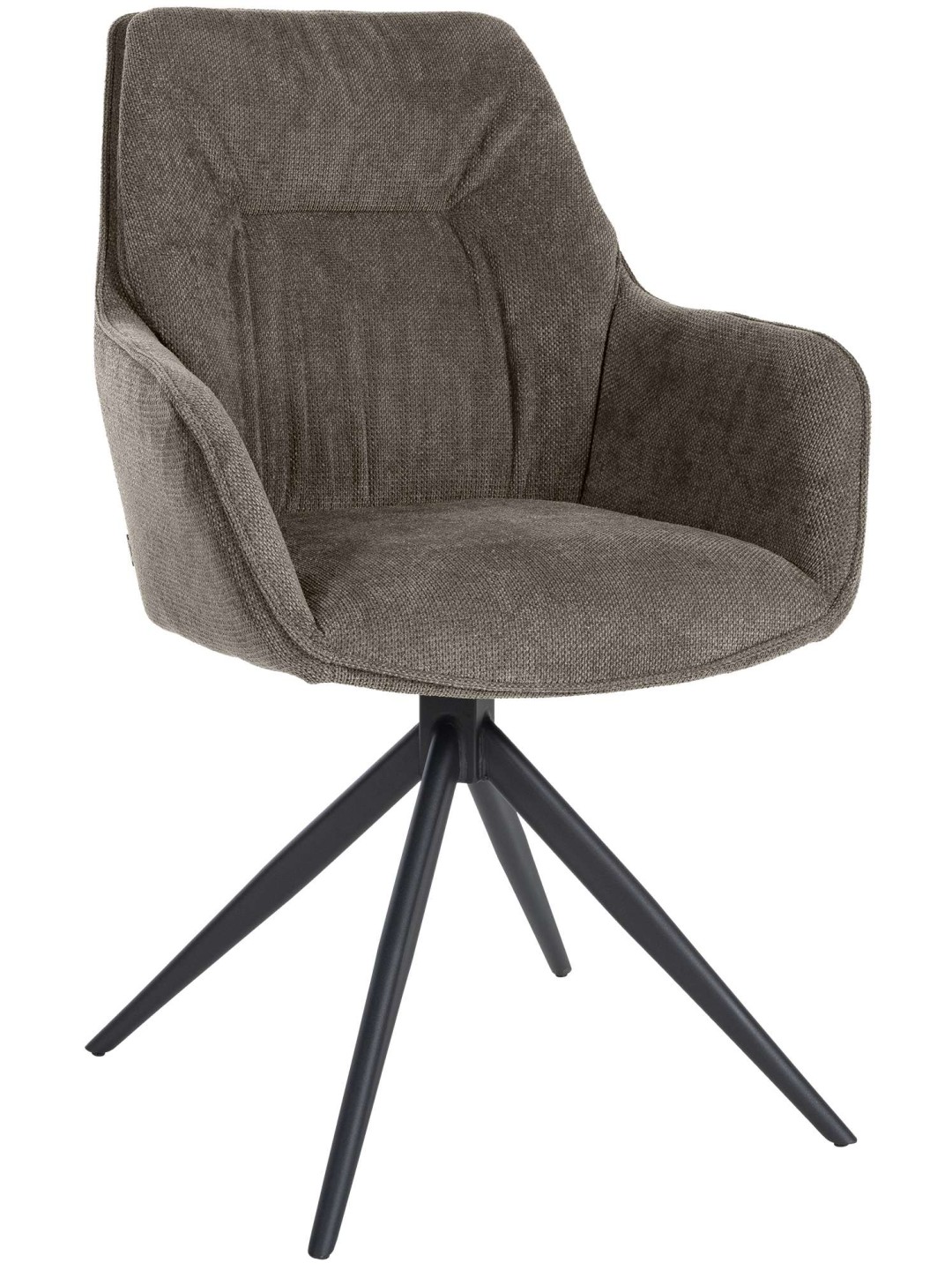 Jules kangas ruokapöydän tuoli, tummanharmaa