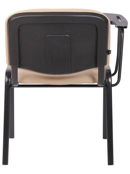 4 Ken-tuolin setti taitettavalla pöytäkankaalla, kermanvärinen