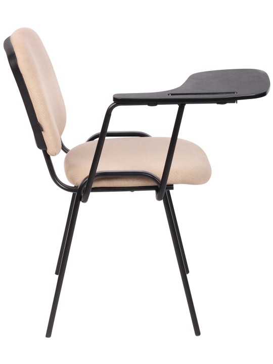 4 Ken-tuolin setti taitettavalla pöytäkankaalla, kermanvärinen