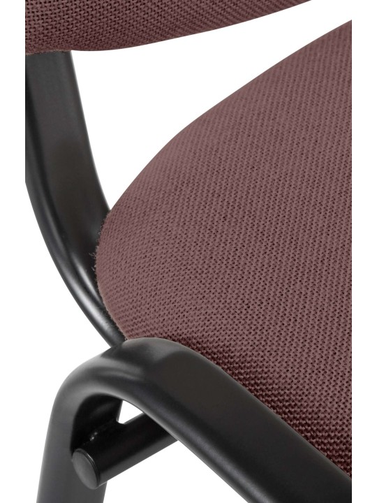 Vierailijatuoli Ken kangasta, ruskea