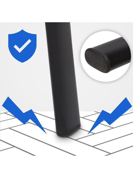 Vierailijatuoli Ken kangasta, ruskea