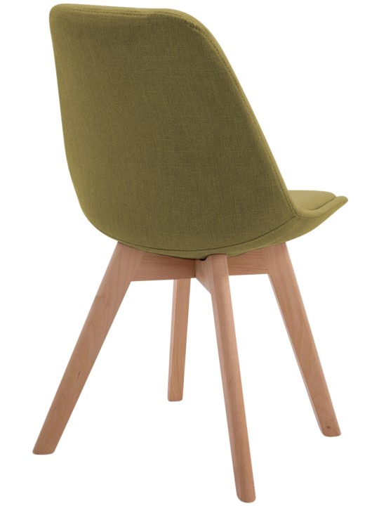 Vierailutuoli Borneo V2 Natura kangasta, vihreä