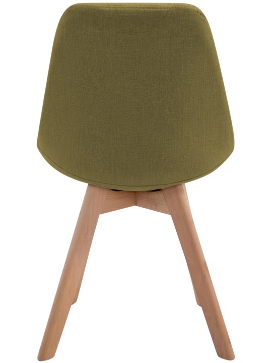 Vierailutuoli Borneo V2 Natura kangasta, vihreä