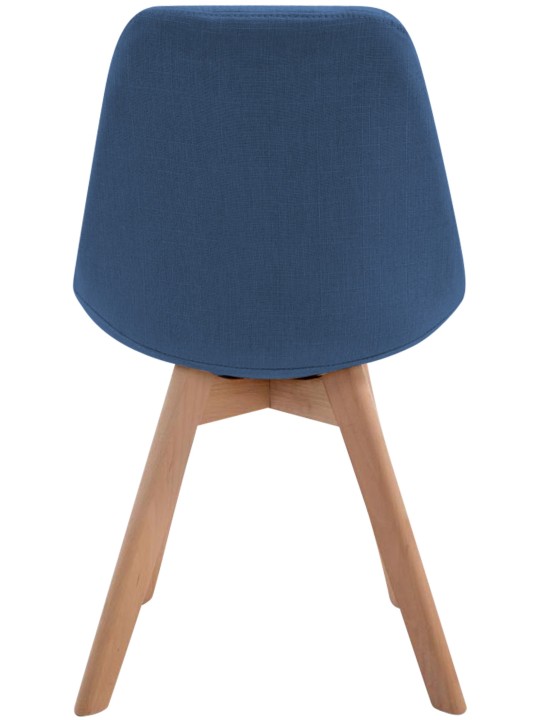 Vierailutuoli Borneo V2 Natura kangasta, sininen