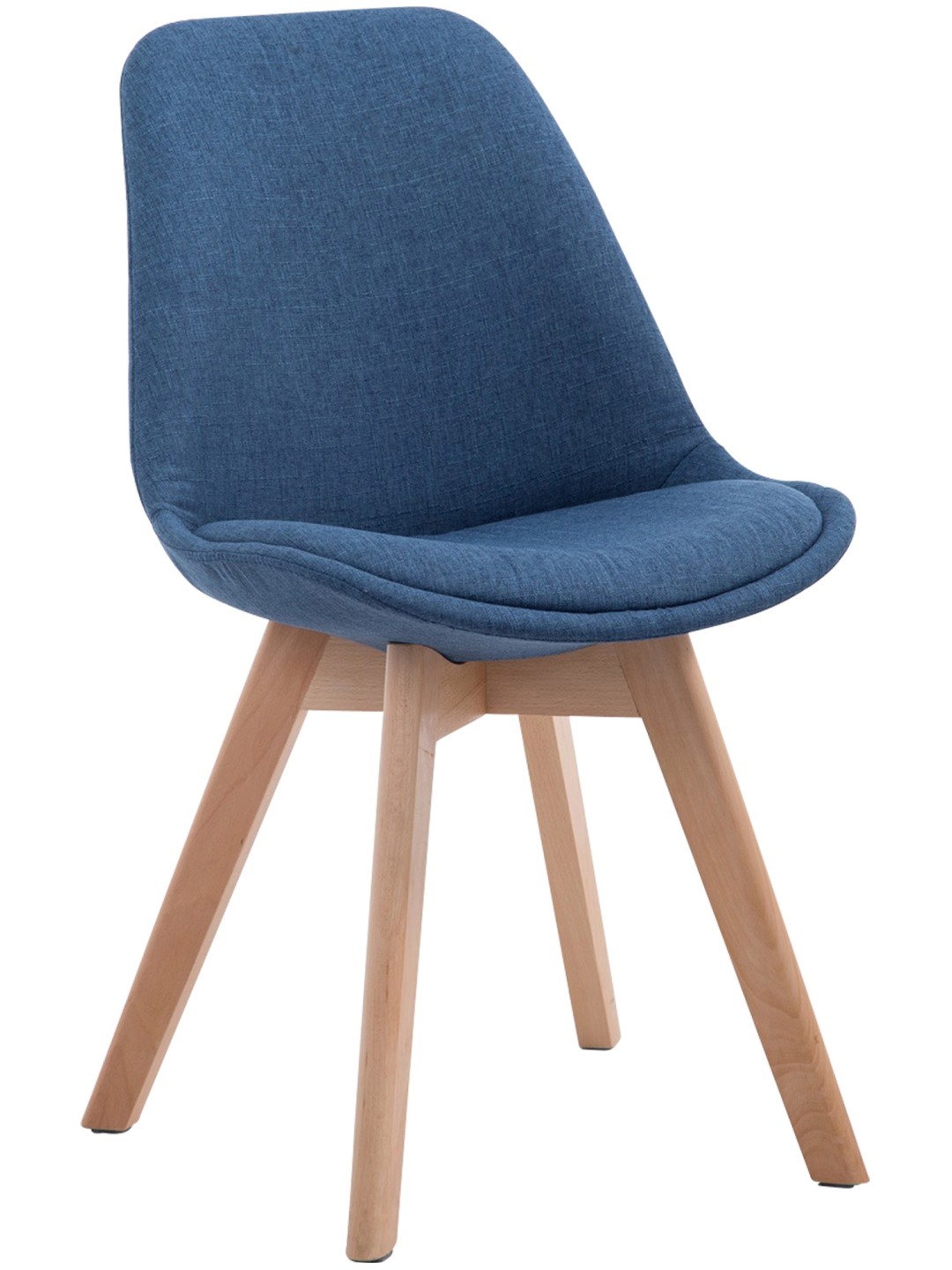 Vierailutuoli Borneo V2 Natura kangasta, sininen