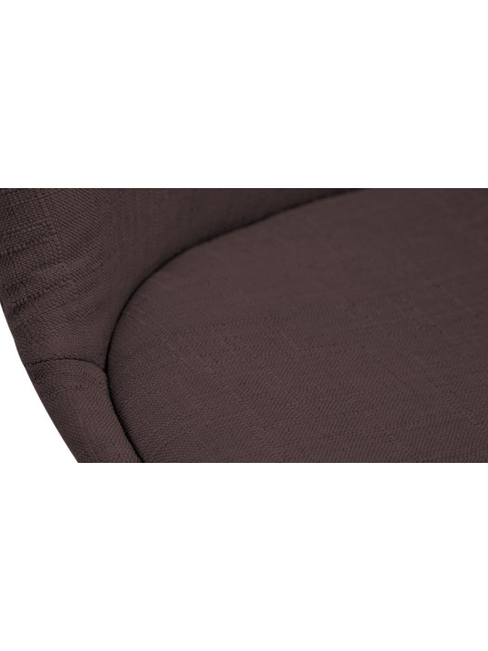 Vierailutuoli Borneo V2 pähkinäkankaasta, ruskea