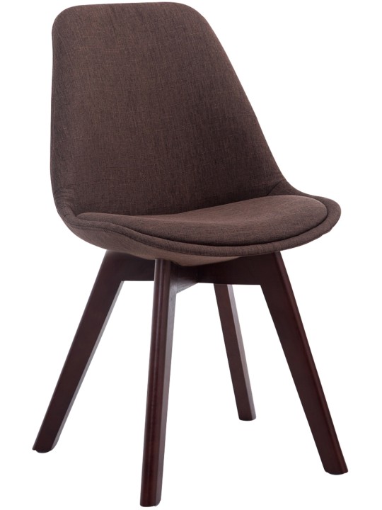 Vierailutuoli Borneo V2 pähkinäkankaasta, ruskea