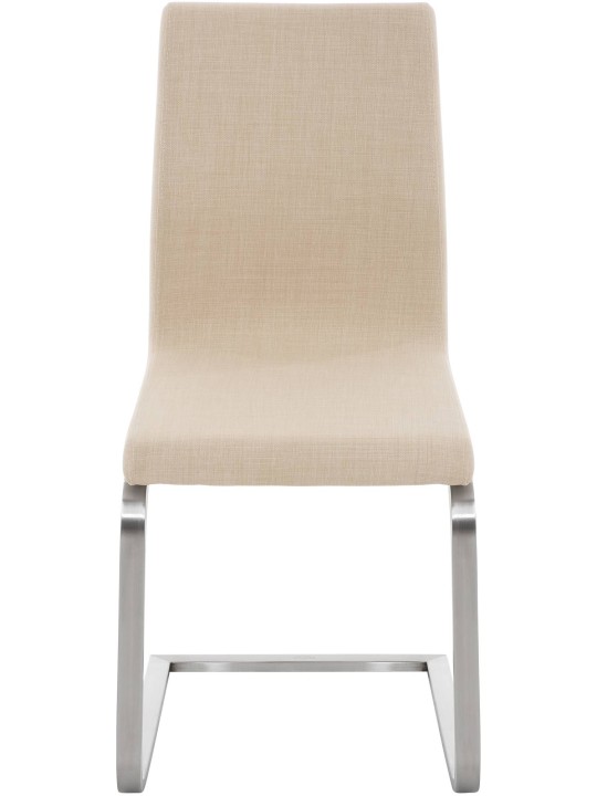 Belfort ruokapöydän tuoli FABRIC, kermanvärinen