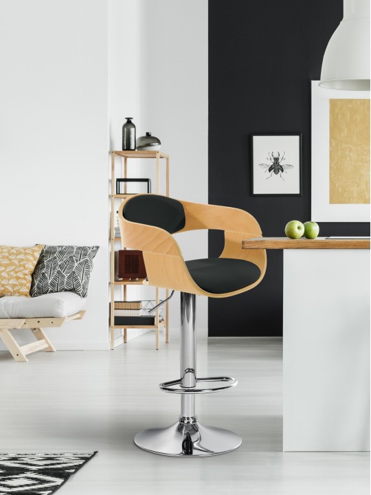 Baarijakkara Kingston C, luonnonvärinen/musta