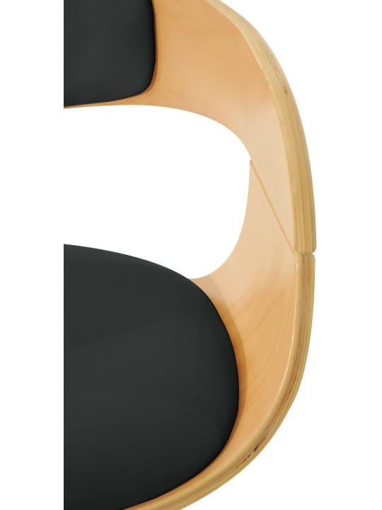 Baarijakkara Kingston C, luonnonvärinen/musta