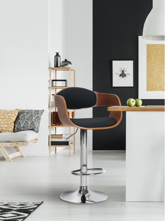 Baarijakkara Kingston C, pähkinä/musta