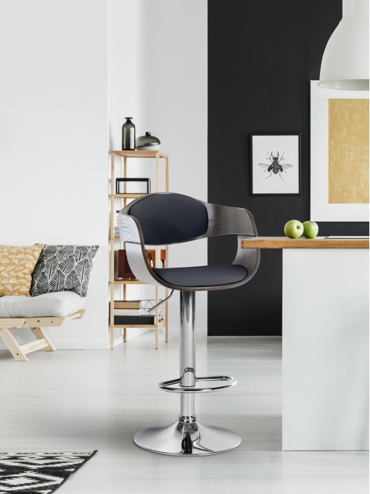 Baarijakkara Kingston C, musta/harmaa