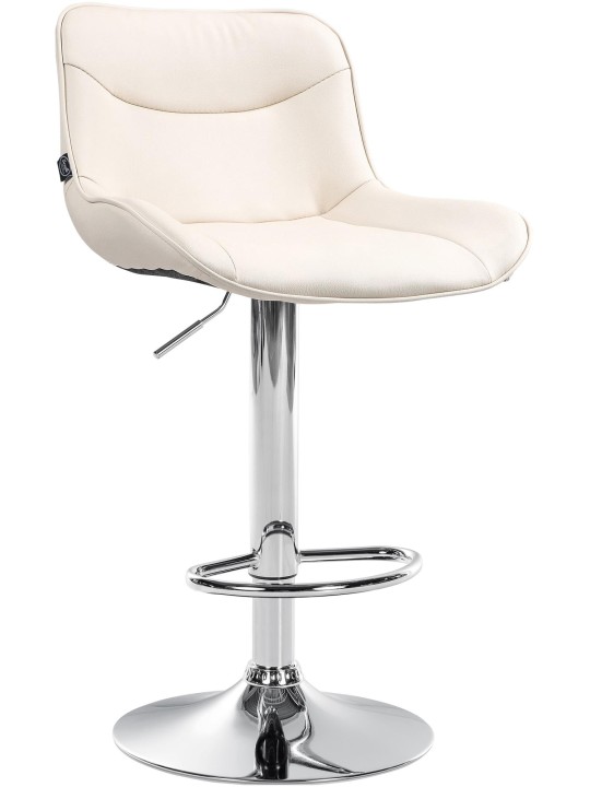 Baarijakkara Vonore keinonahka kromi, kermanvärinen