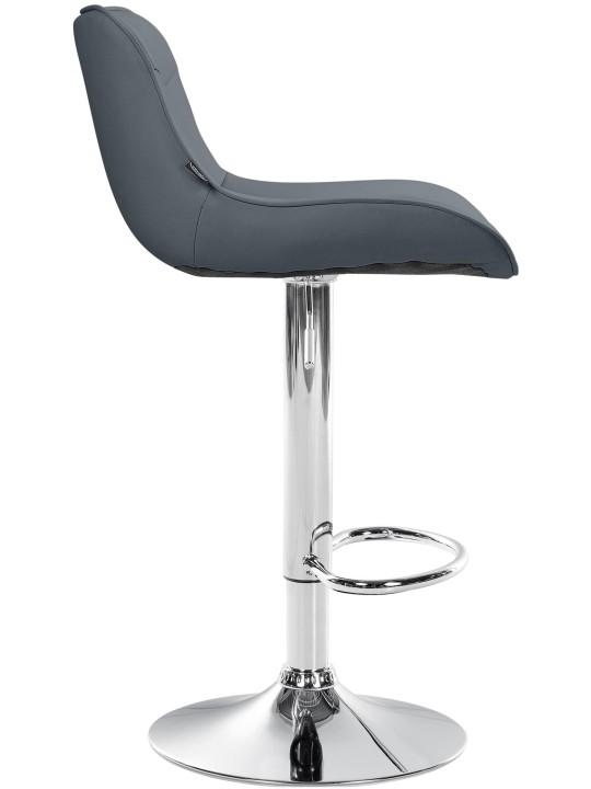 Baarijakkara Vonore keinonahka kromi, harmaa