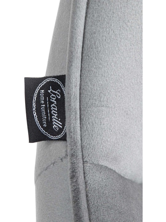 Baarijakkara Vonore samettikromi, harmaa Baarijakkara Vonore samettikromi, harmaa