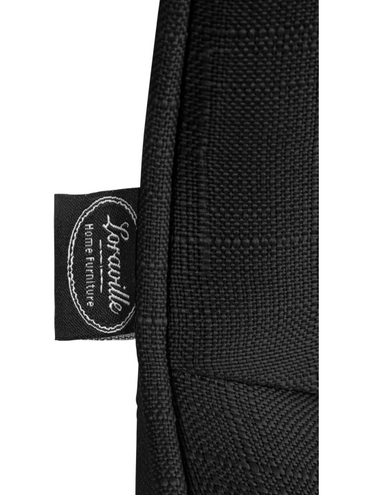 Baarijakkara Vonore kangas kromi, musta