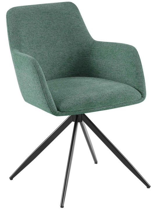 Olema kangas ruokatuoli, vihreä