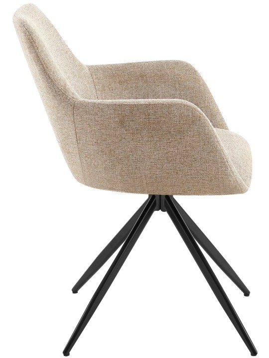 Olema kangas ruokatuoli, taupe